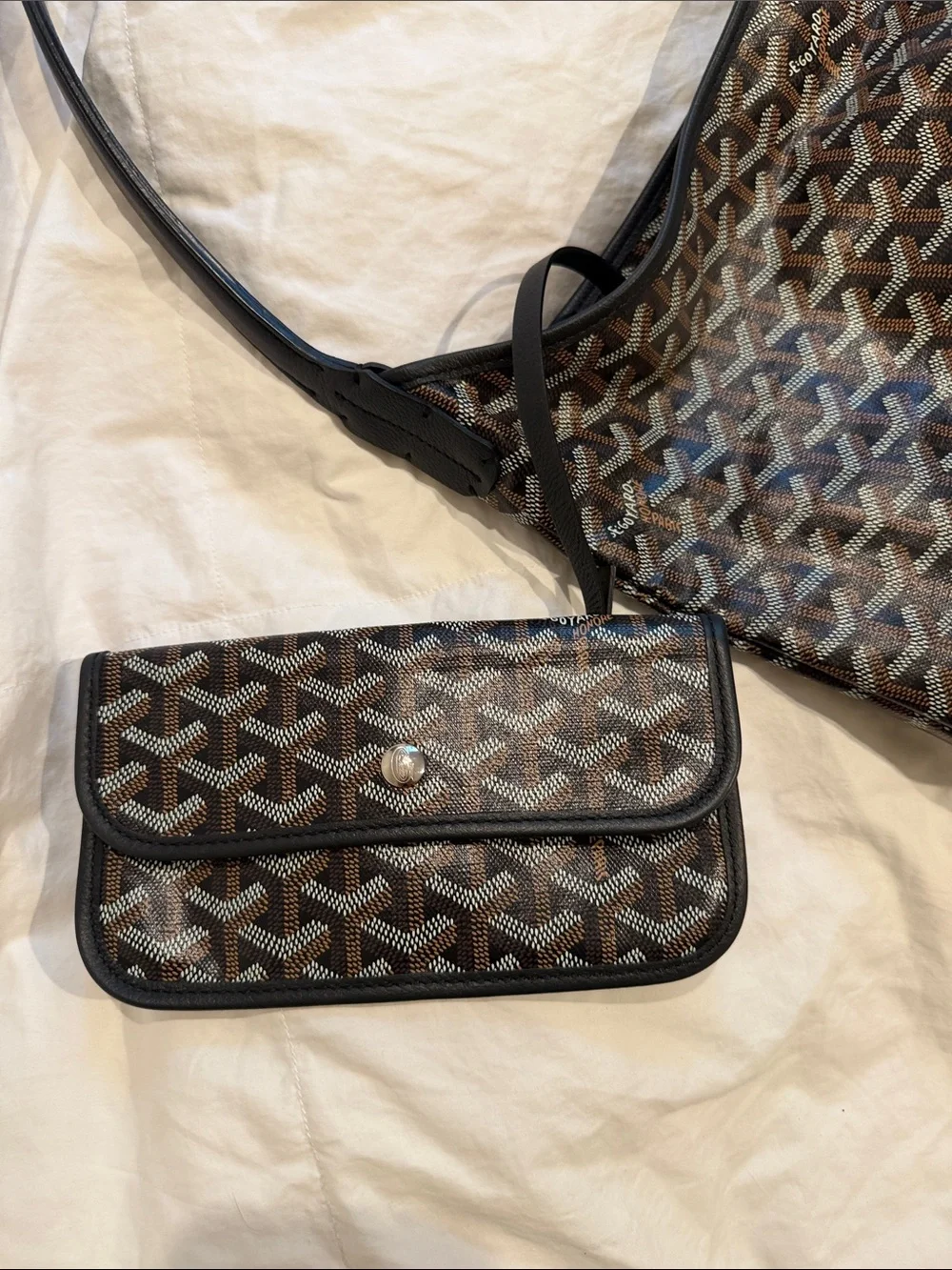 Goyard Boheme Hobo Shoulder Bag